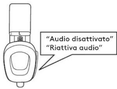 LOGITECH Zone Vibe Wireless - DISATTIVAZIONE AUDIO - 3
