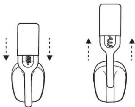 LOGITECH Zone Vibe Wireless - AJUSTAREA CÁSTILOR - 1