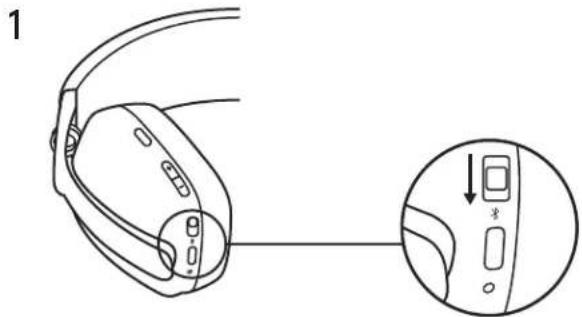 LOGITECH Zone Vibe Wireless - AV/PA-BRYTER - 1