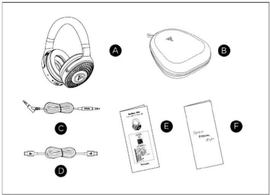 FOCAL Bathys MG - Contenido del embalaje - 1