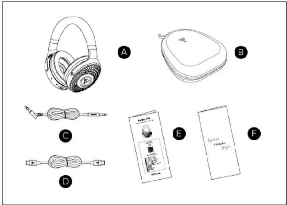 FOCAL Bathys MG - Contenu de l'emballage - 1