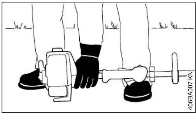 STIHL BG-KM - Motor starten - 1