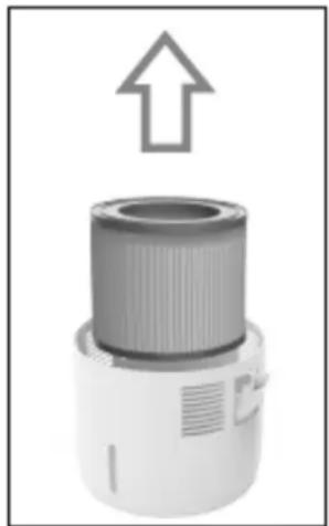 Eurom Oasis 303 Wifi - Replacing the vaporisation element - 1