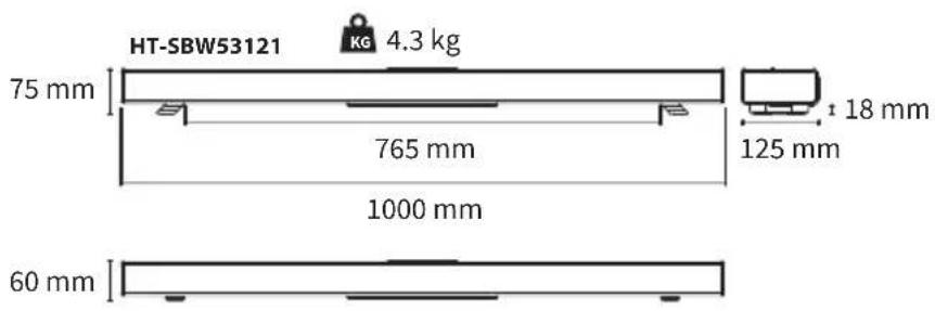 SHARP HT-SBW53121 - ПРИМІТКА: - 1