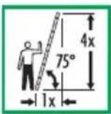 HAILO Flexline T80 - Setting up the ladder - 1