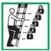 HAILO Flexline T80 - Set-up and use as a stepladder. - 14
