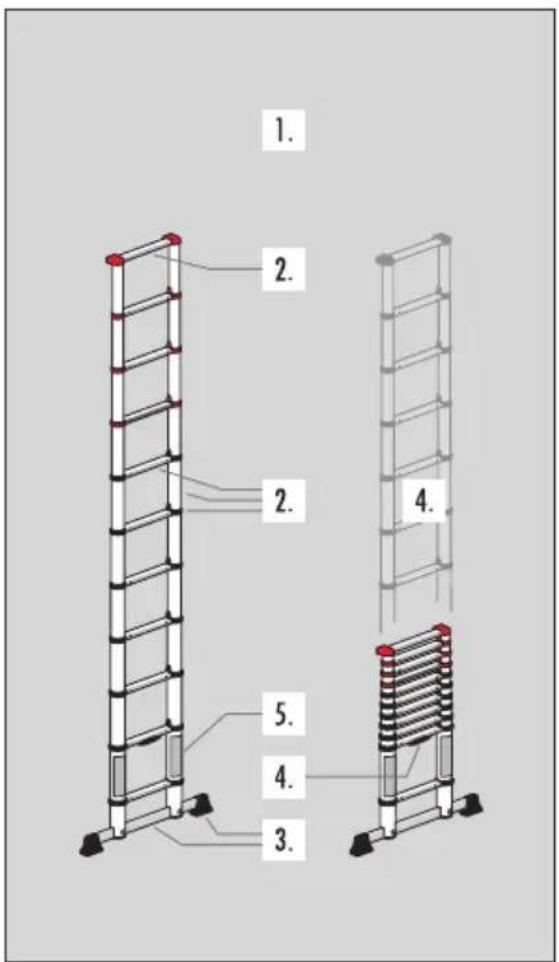 HAILO Flexline T80 - Servicio técnico / Piezas de repuesto - 1
