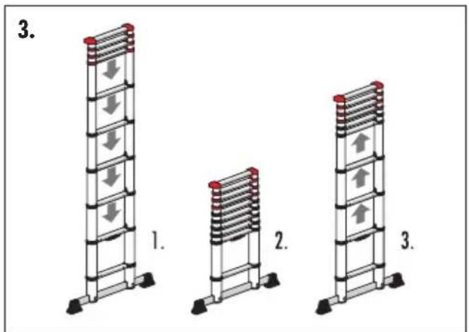 HAILO Flexline T80 - Montaje / Manejo - 10