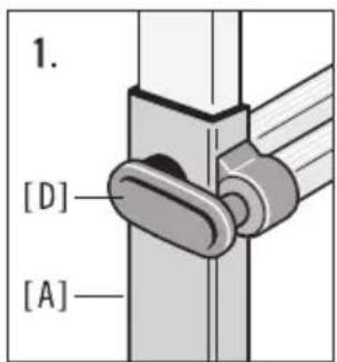 HAILO M80 - Activating the extendable ladder legs - 6