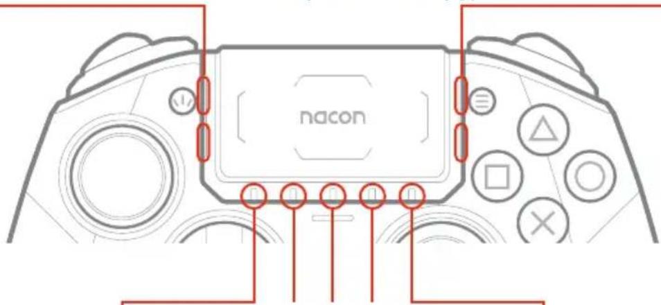 Nacon Revolution Pro 5 - • W trybie PC\*: - 1