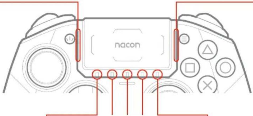 Nacon Revolution Pro 5 - • V režimu PS4™: - 1
