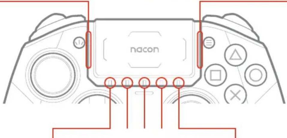 Nacon Revolution Pro 5 - - En modo PS4™ : - 1