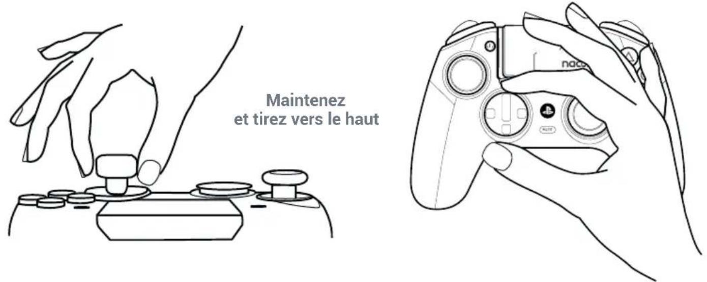Nacon Revolution Pro 5 - Joysticks, pavés directionnels et poignées - 1
