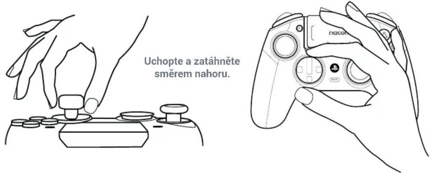 Nacon Revolution Pro 5 - Páčky, směrový ovladač, čepy páček a rukojeti - 1