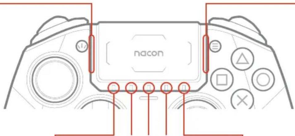 Nacon Revolution Pro 5 - • W trybie PS5® : - 1
