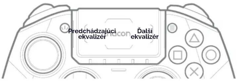 Nacon Revolution Pro 5 - Zvýšenie alebo zníženie zisku mikrofónu slúchadiel: - 1