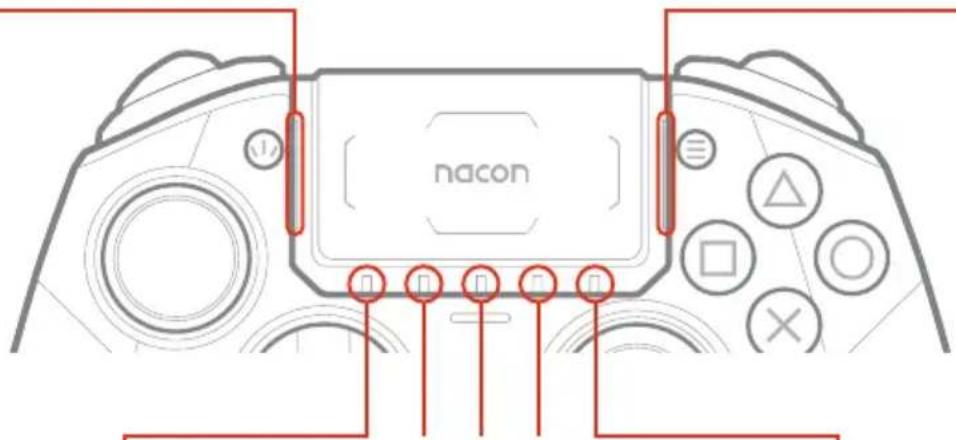 Nacon Revolution Pro 5 - • V režime PS4™: - 1