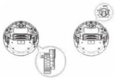 Vileda VR 302 - Reinigen der Antriebsräder und des Mittelrads - 1