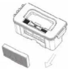 Vileda VR 302 - Reinigen des Staubbehälters und der Filter - 4