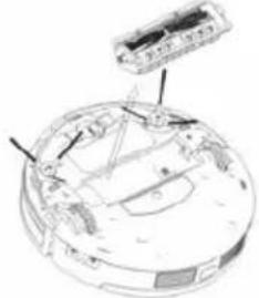 Vileda VR 302 - CLEANING OF SIDEBRUSHES - 2