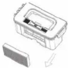 Vileda VR 302 - Nettoyage du bac à poussière et des filtres - 4