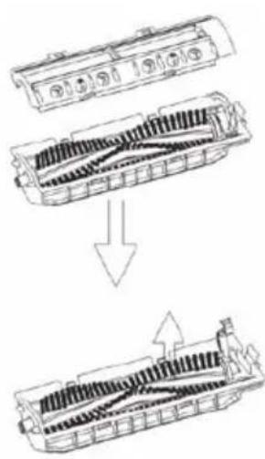 Vileda VR 302 - NETTOYAGE DES BROSSES LATERALES - 3