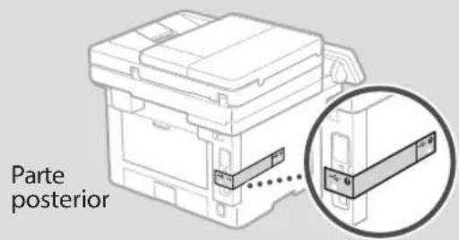 CANON i-SENSYS MF463dw - Retire todo el material de embalaje. - 2
