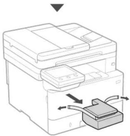 CANON i-SENSYS MF463dw - Retireu tot el material d'embalatge. - 3