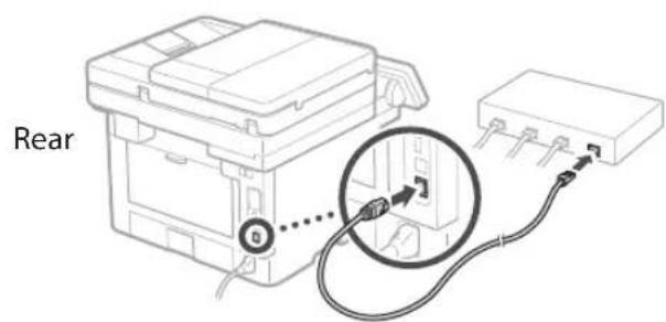 CANON i-SENSYS MF463dw - Wired LAN - 1