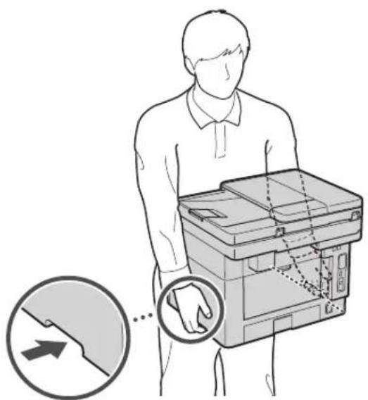 CANON i-SENSYS MF463dw - Removing the Packing Material - 1