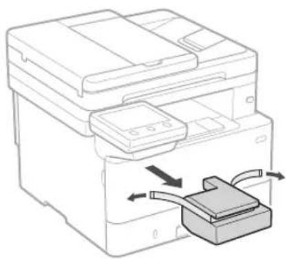 CANON i-SENSYS MF463dw - Retire todo el material de embalaje. - 3