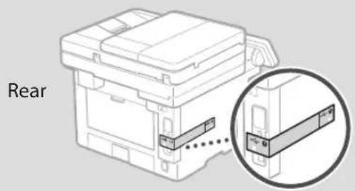 CANON i-SENSYS MF463dw - Removing the Packing Material - 4