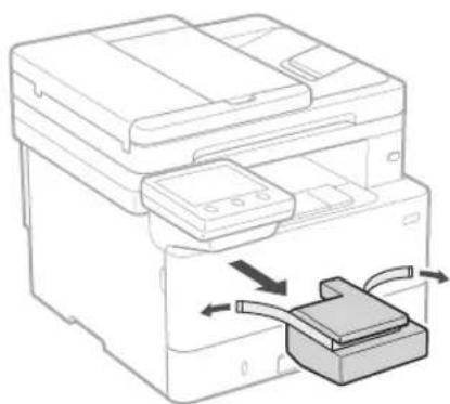 CANON i-SENSYS MF463dw - Kendu ontziratzeko material guztia. - 3