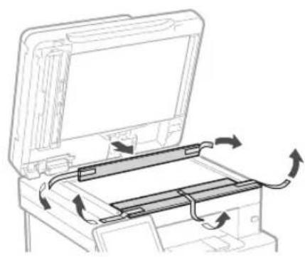CANON i-SENSYS MF463dw - Retire todo el material de embalaje. - 4