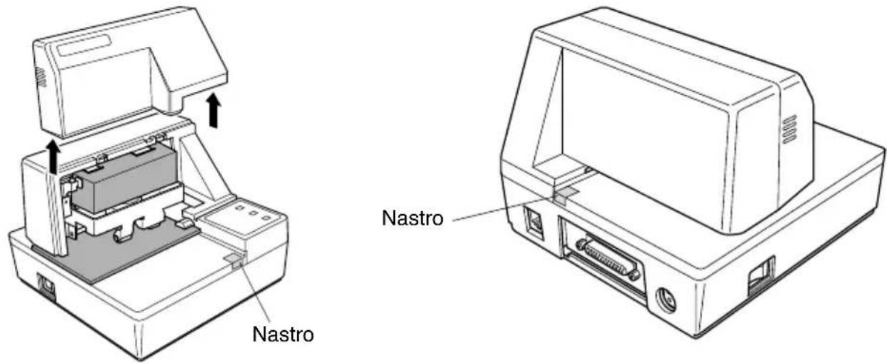 Star Micronics SP298MD - Rimozione del materiale protettivo - 1