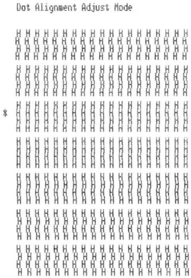Star Micronics SP298MD - Réglage de l'alignement des points - 3