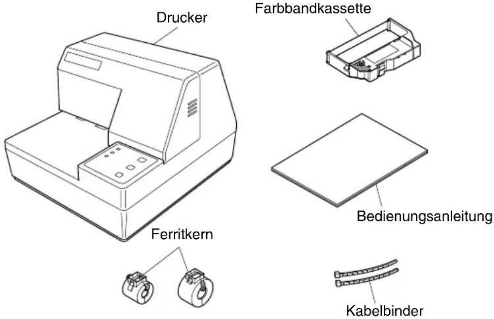 Star Micronics SP298MC - Auspaken des Druckers - 1