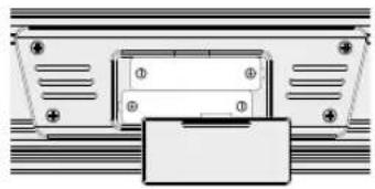 Laserliner DigiLevel Plus 60 - Zakładanie baterii - 1