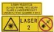 Hikmicro B20S - Laserlisävalon varoitus - 1