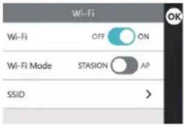 CASIO DZ-C100 - Si le SSID souhaité apparaît - 1