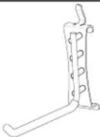 Gladiator GAGPUB2PPY - INSTALLATION INSTRUCTION OF HOOKS, BINS AND BASKETS - 4