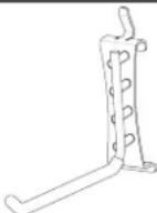 Gladiator GAKT32GPGY - INSTALLATION INSTRUCTION OF HOOKS, BINS AND BASKETS - 4