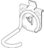 Gladiator GAGP32PAEY - INSTALLATION INSTRUCTION OF HOOKS, BINS AND BASKETS - 2