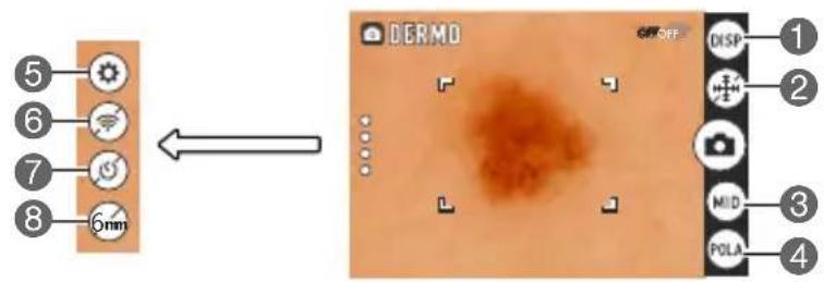 5 6 7 8 6nm DERMO OFF DISP 2 MID 3 POLA 4