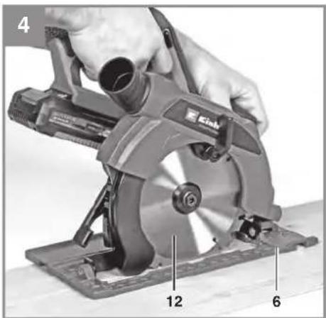 EINHELL TP-CS 18/165 Li BL - 1