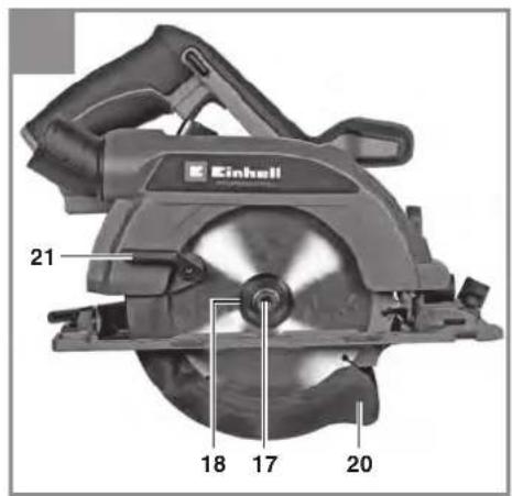 EINHELL TP-CS 18/165 Li BL - 12