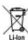 SCHEPPACH BC-RS250-X - Oplysninger om (genopladelige) lithium-ion-batterier - 1
