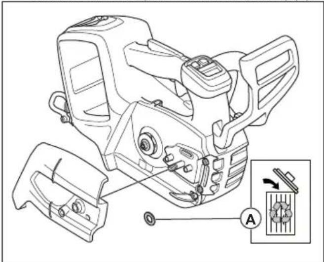 HUSQVARNA T542i XP G - So montieren Sie Führungsschiene und Kette - 3