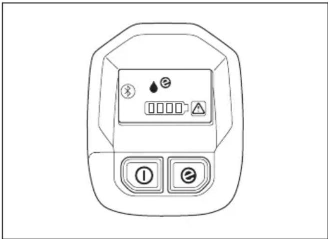 HUSQVARNA T542i XP G - Funktionen der Benutzeroberfläche (T542i XP) - 1