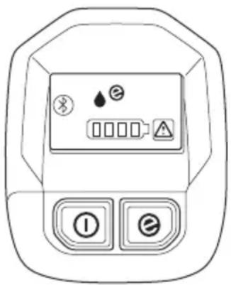 HUSQVARNA T542i XP G - Functies van de gebruikersinterface (T542i XP) - 1